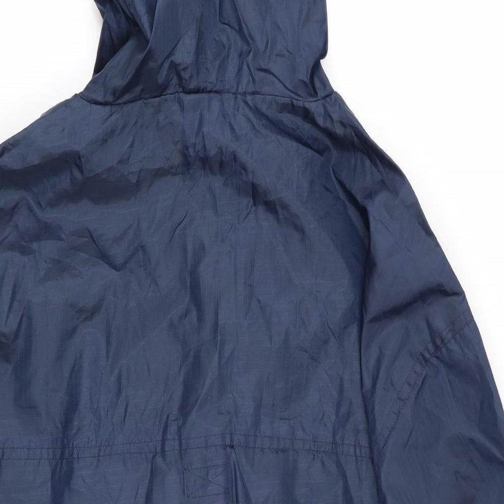 Mens UK Size S Premier Man Blue Rain Coat