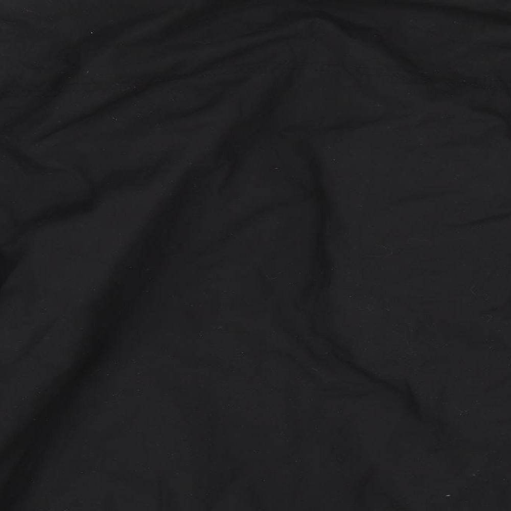 Mens UK Size Preworn Black Anorak Coat