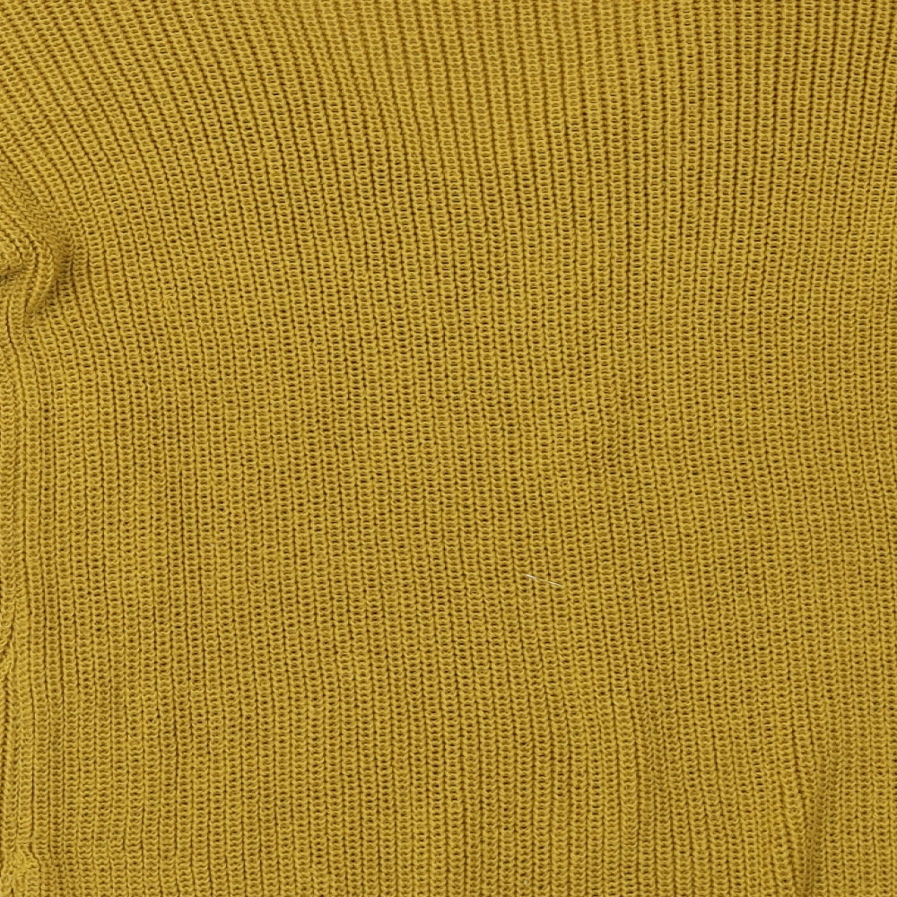 Primark Womens Yellow Pullover Jumper Size 10