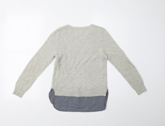 Crew Cuts Womens Grey Pullover Jumper Size 10