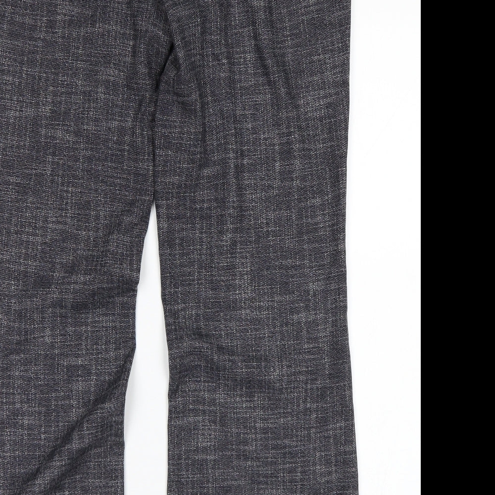 Monsoon Womens Grey Trousers Size 12 L28 in