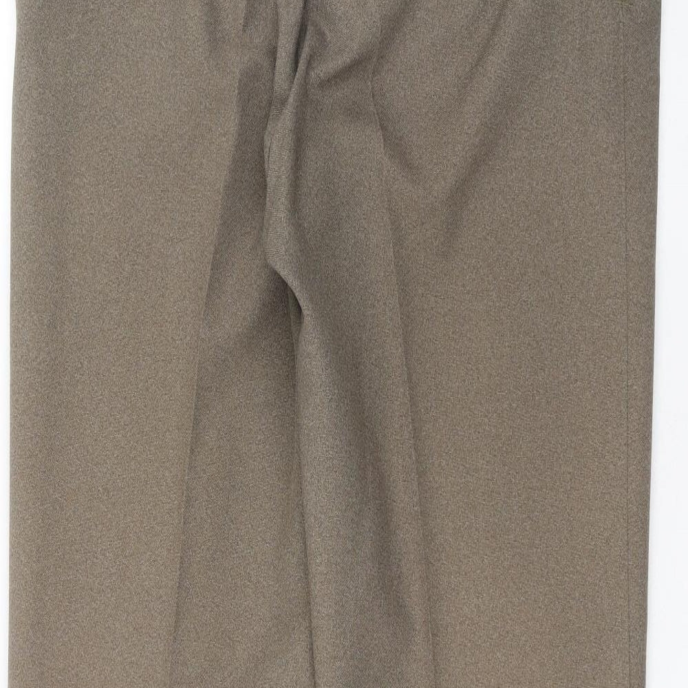 Essentials Mens Brown Trousers Size 36 in L29 in