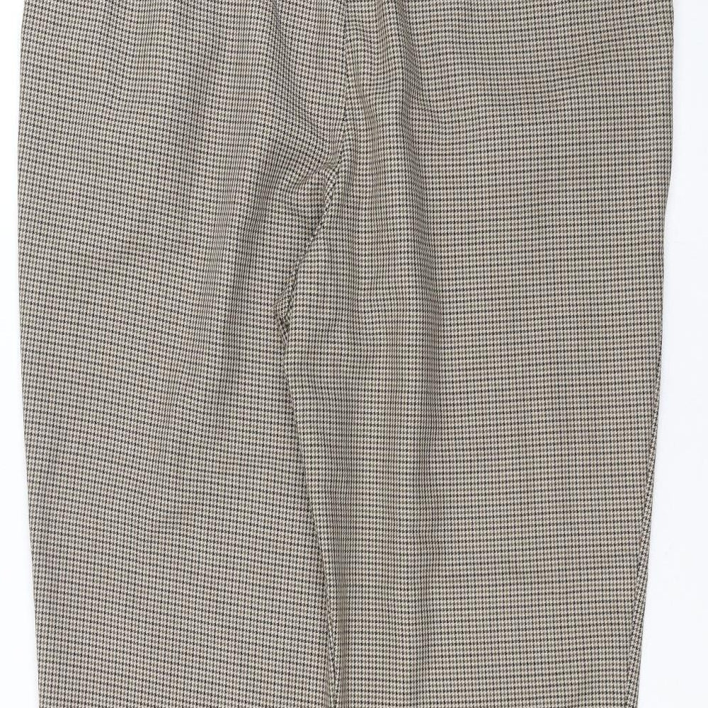 New Look Mens Brown Trousers Size L L25 in
