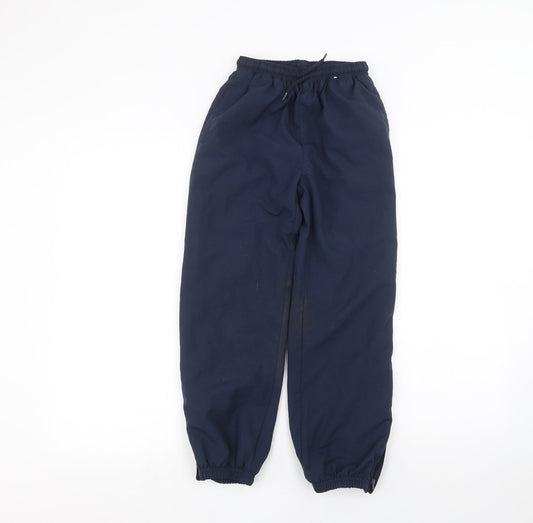 school life Boys Blue Sweatpants Trousers Size 9 Months