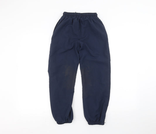 school life Boys Blue Sweatpants Trousers Size 9 Months