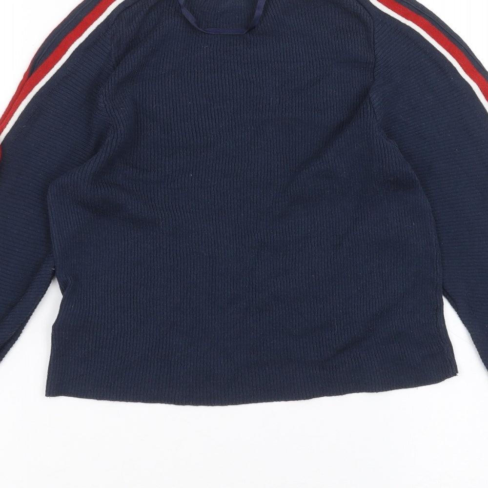 Primark Mens Blue Pullover Jumper Size S