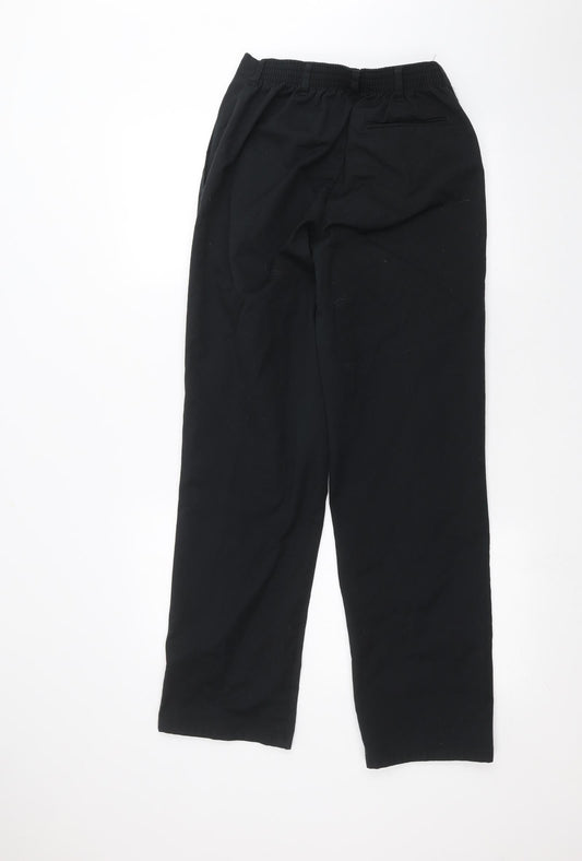 Womens UK Size 36 in Preworn Regular Fit Black Trousers