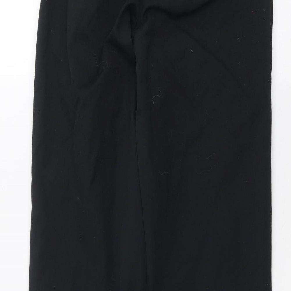 Womens UK Size 36 in Preworn Regular Fit Black Trousers