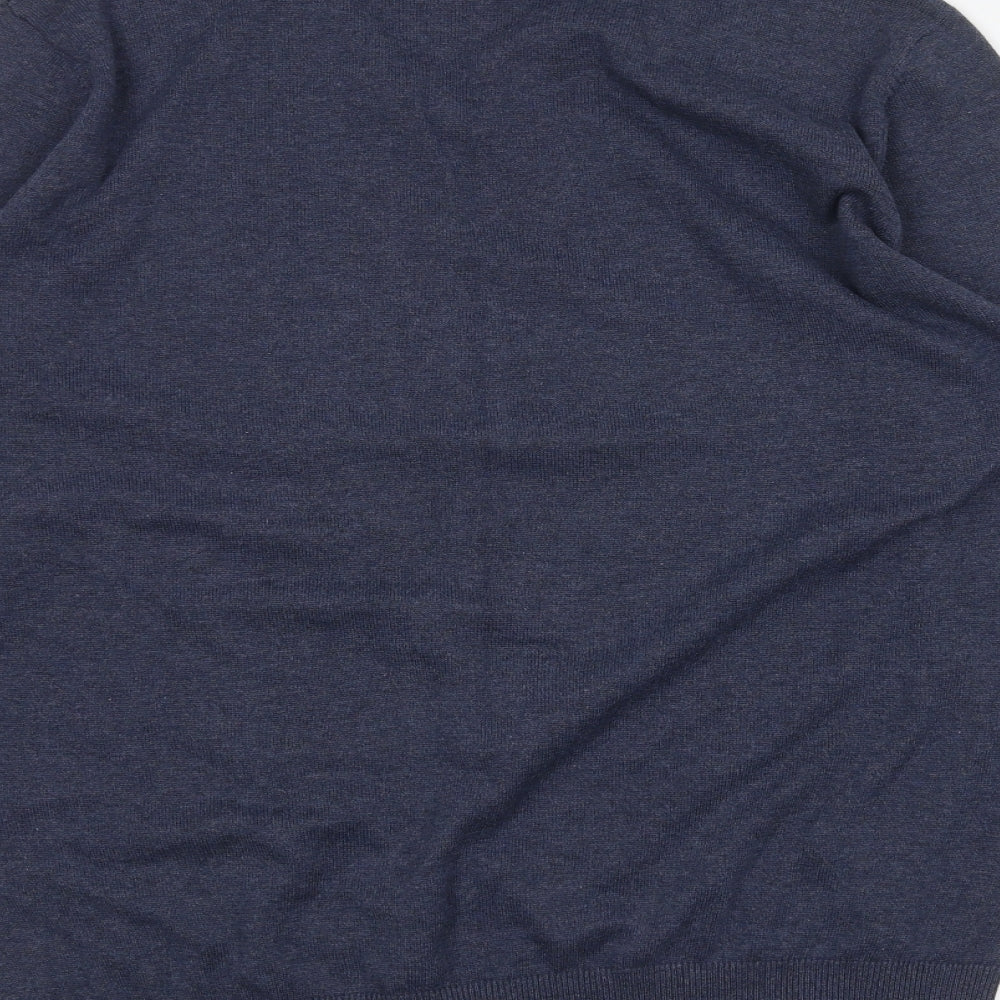 George Mens Blue Pullover Jumper Size XL