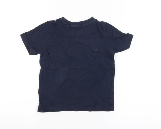 Lupilu Boys Blue Basic T-Shirt Size 3-4 Years