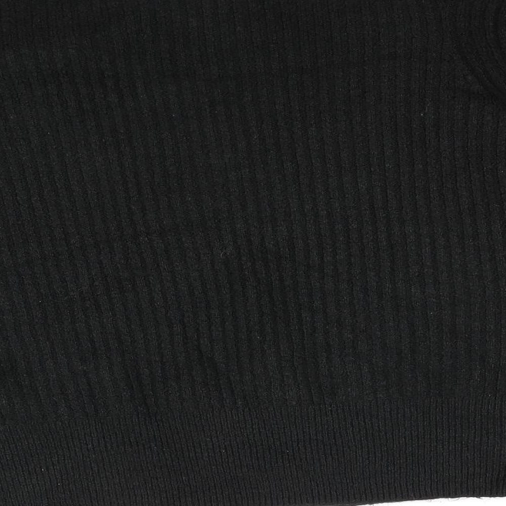 F&F Womens Black Pullover Jumper Size 12