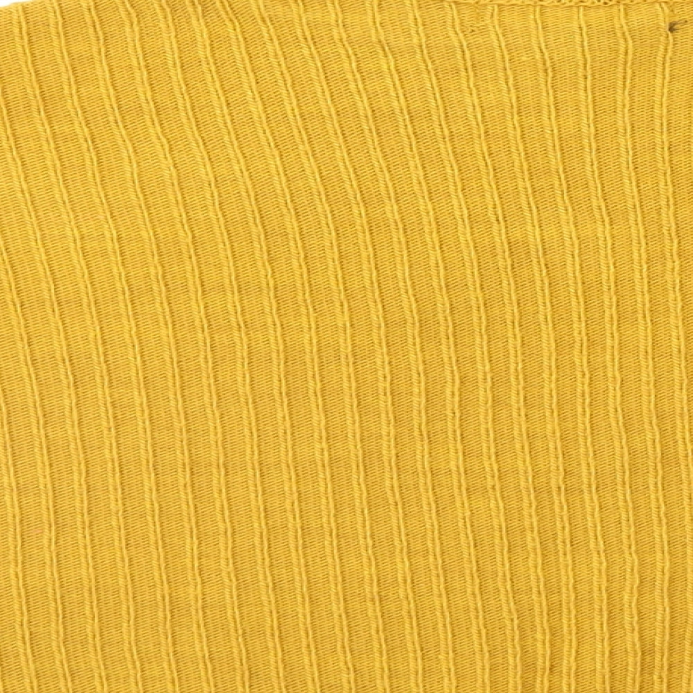 Primark Womens Green Striped Pullover Jumper Size 6