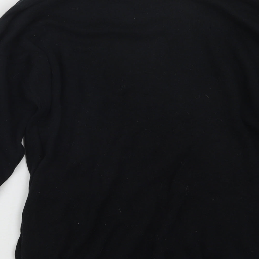 Womens UK Size S Divided by H&M Black Pullover Jumper
