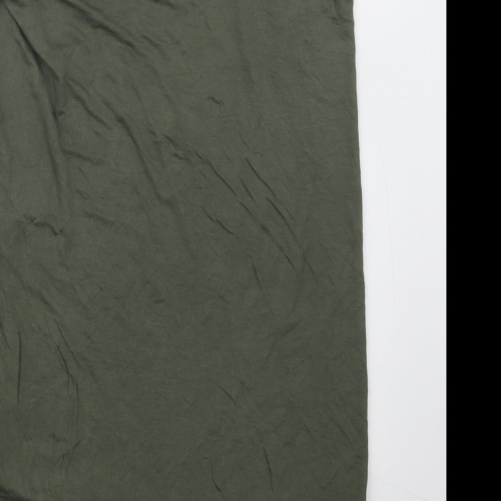 Primark Womens Green Basic T-Shirt Size 12