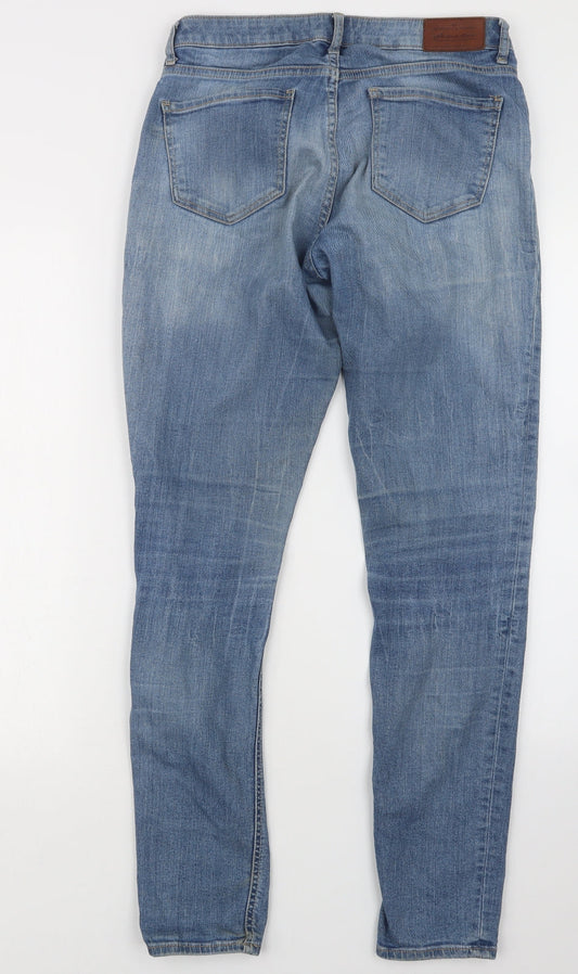 Mens UK Size 29 in Denim Regular Fit Skinny Blue Jeans
