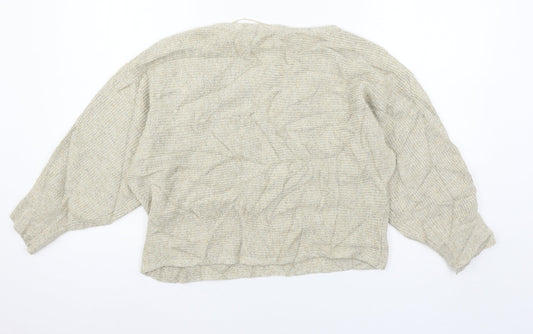 Gap Womens Beige Knit Pullover Jumper Size 2XS