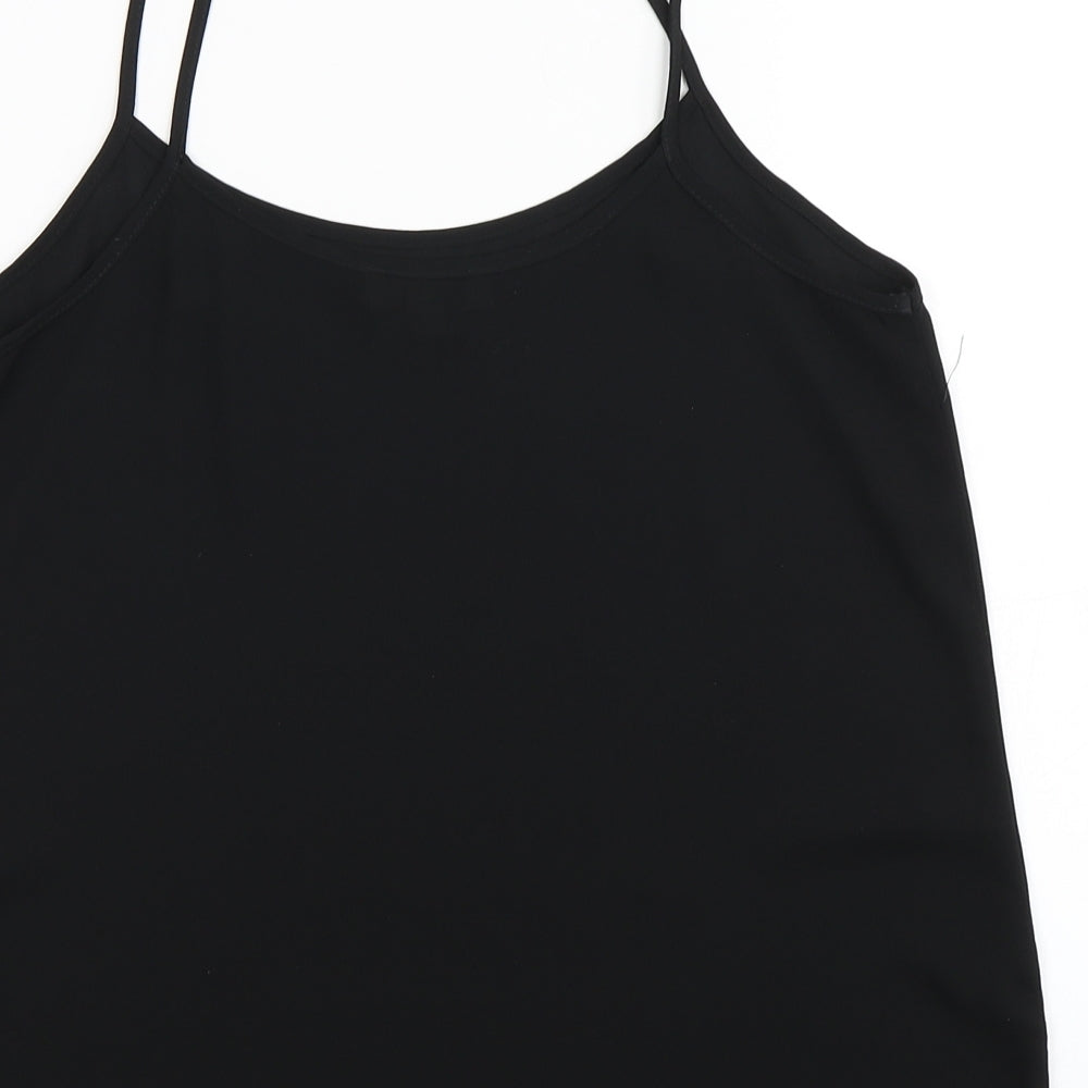 Papaya Womens Black Camisole Blouse Size 8
