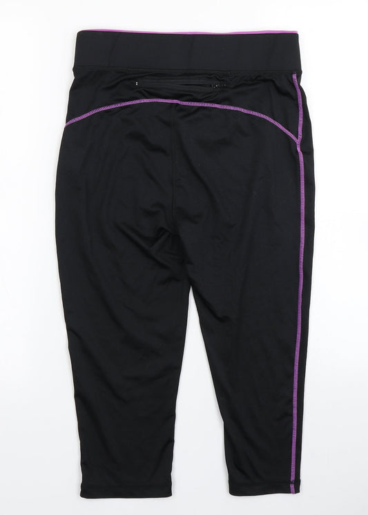 New Look Womens Black Biker Shorts Size S