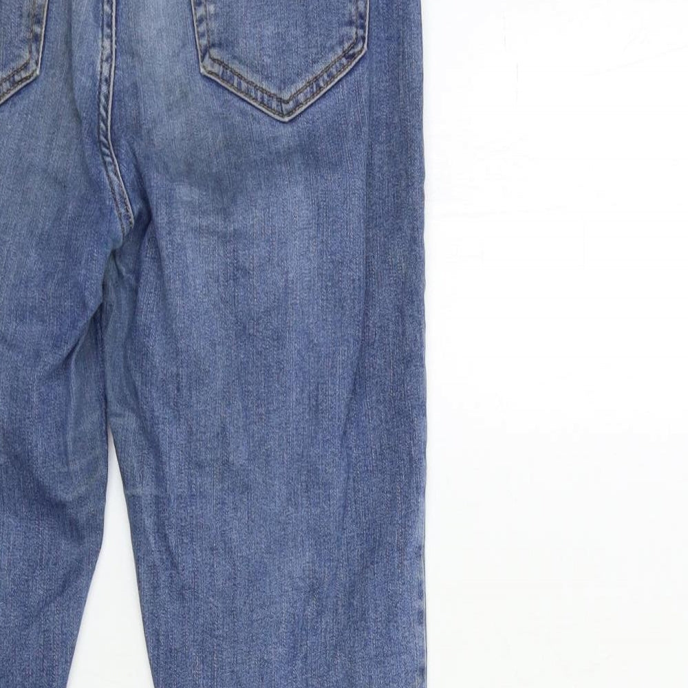 Topshop Womens Blue Denim Skinny Jeans Size 30 in L30 in