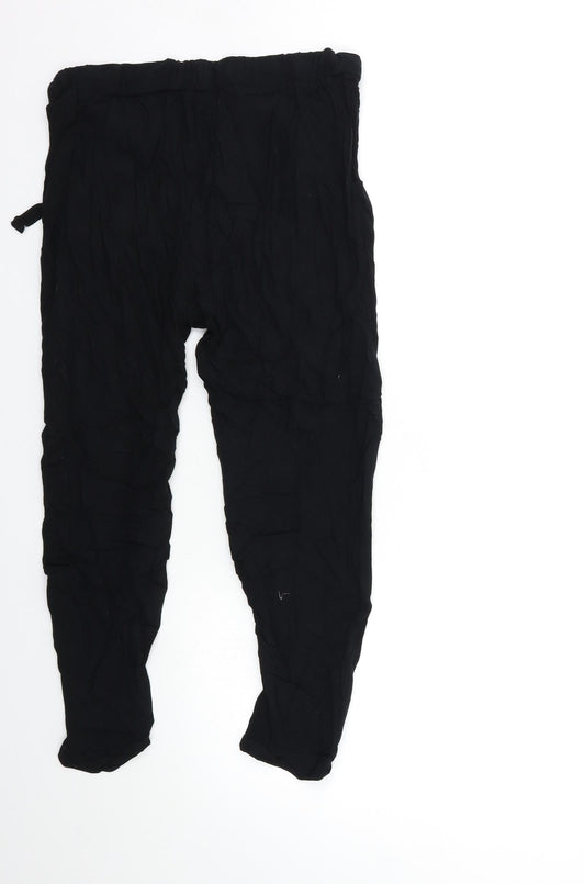 Womens UK Size 8 Atmosphere Regular Fit Black Trousers