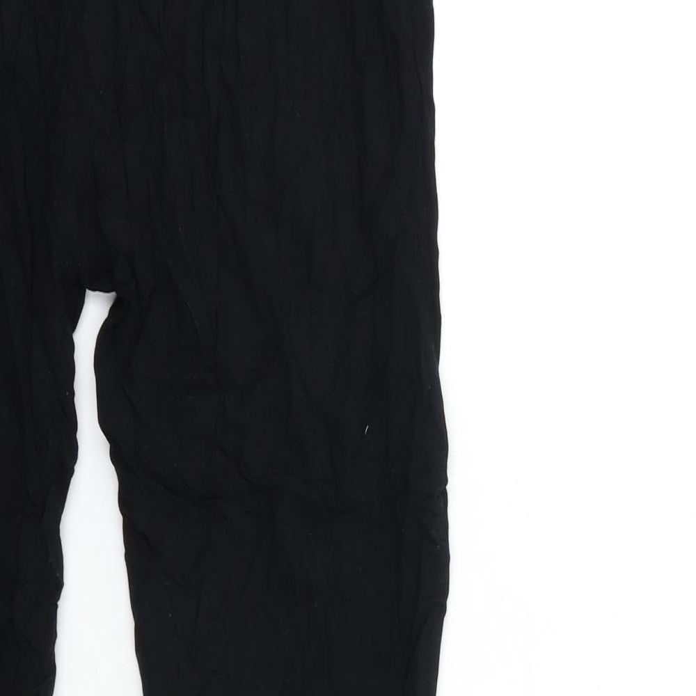 Womens UK Size 8 Atmosphere Regular Fit Black Trousers