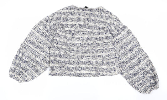 Womens UK Size M New Look Multicoloured Pullover Jumper