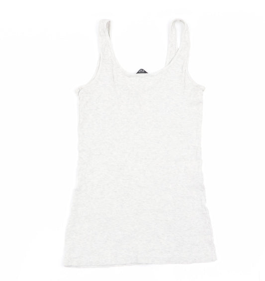 F&F Womens Grey Basic Tank Size 10