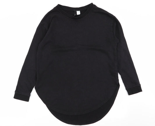 Womens UK Size M Divided by H&M Black Pullover Jumper