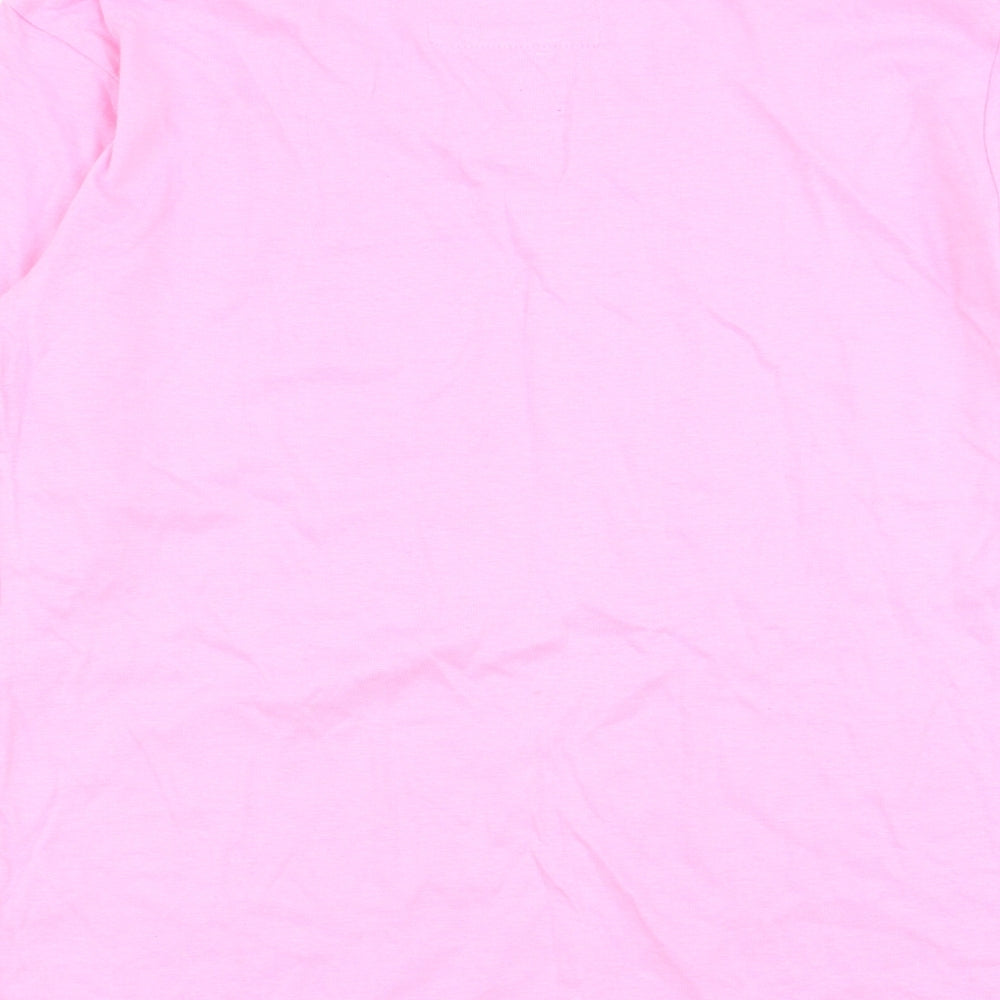 Primark Womens Pink Solid Top Robe Size 10