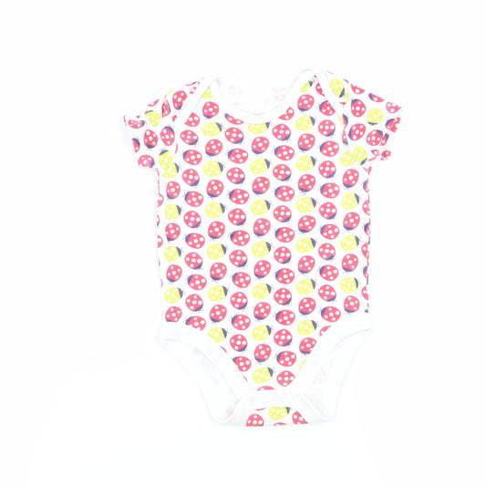 Nutmeg Baby Multicoloured Animal Print Babygrow One-Piece Size 3-6 Months