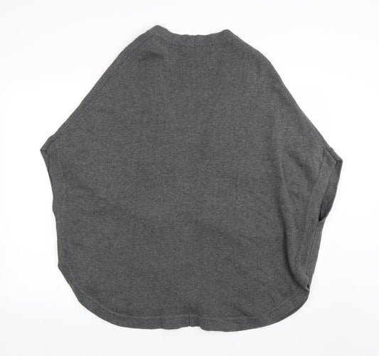 Gap Mens Grey Cardigan Jumper Size XS