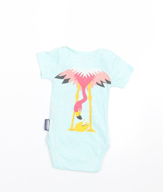 Coq En Pate Girls Blue Basic T-Shirt Size 3-6 Months