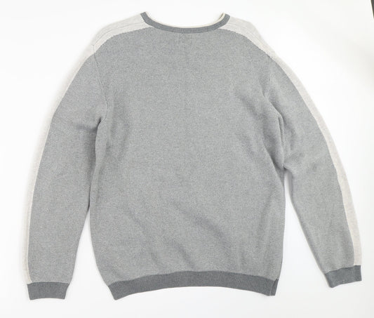 Matalan Mens Grey Pullover Jumper Size L