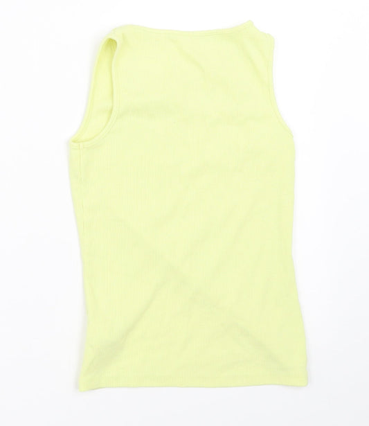 NEXT Girls Yellow Basic Tank Size 9 Years