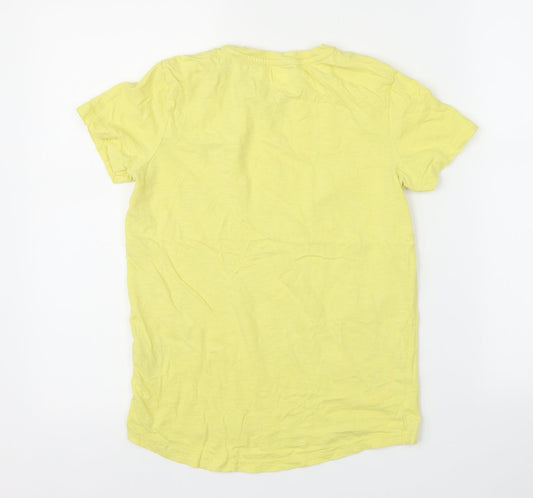 Very Boys Yellow Basic T-Shirt Size 10 Years