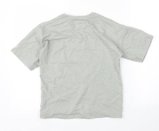 TU Boys Grey Basic T-Shirt Size 10 Years