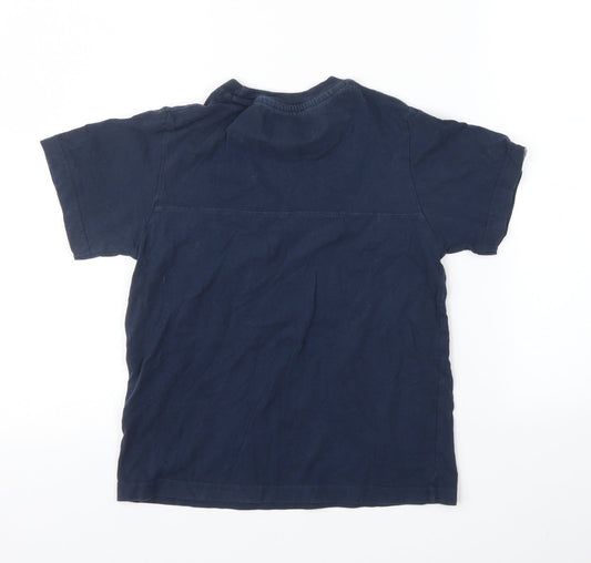Bellfield Girls Blue Basic T-Shirt Size 7 Years
