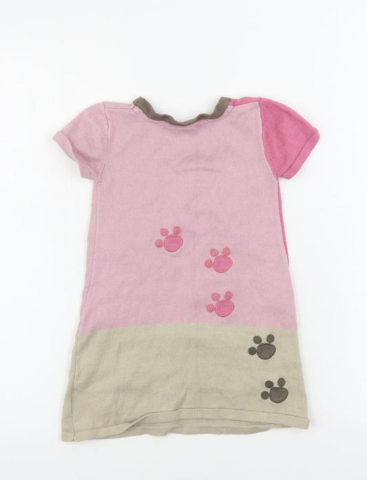 Strawberry Faire Girls Pink A-Line Size 2 Years