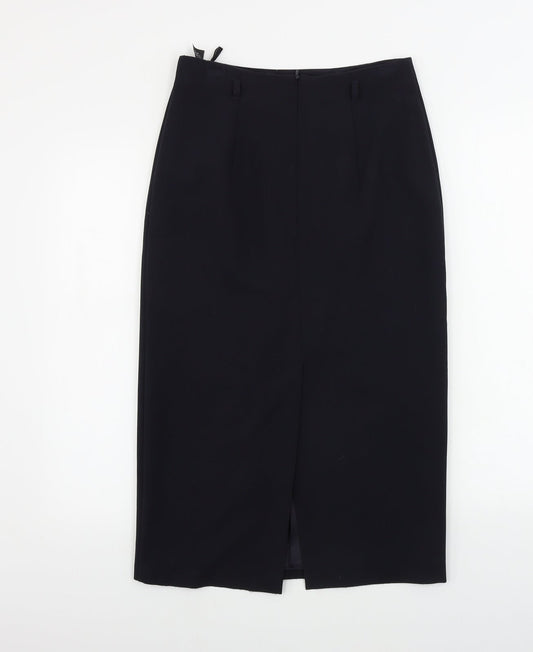 Marks and Spencer Womens Blue Bandage Skirt Size 8