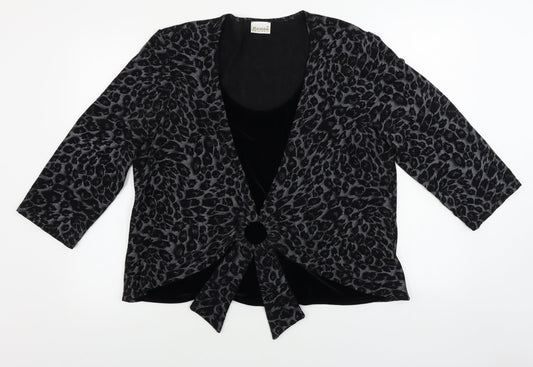 Womens UK Size XL Roman Black Pullover Jumper