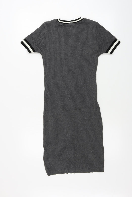 FOREVER 21 Womens Grey Bodycon Size S