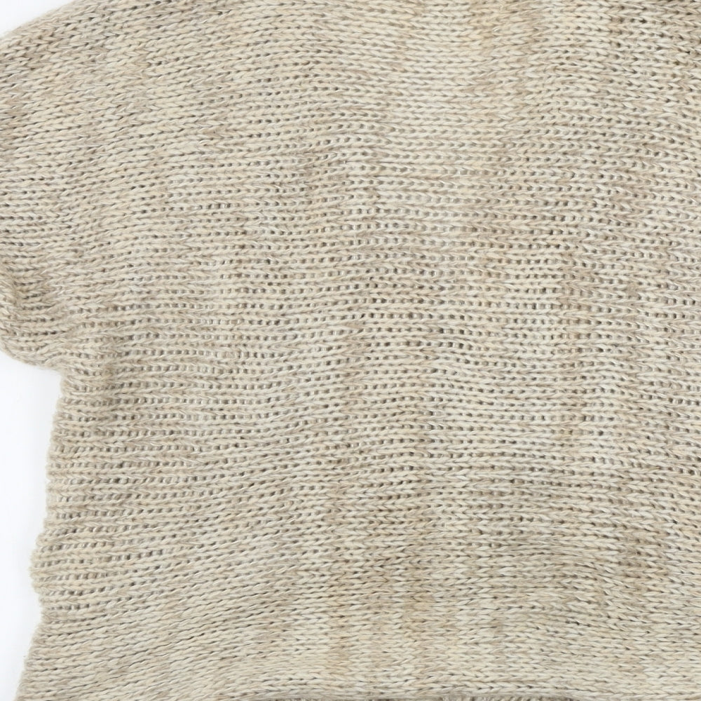 Womens UK Size M New Look Beige Cardigan Jumper