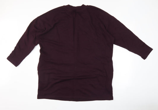 capsule Womens Purple Pullover Jumper Size 18