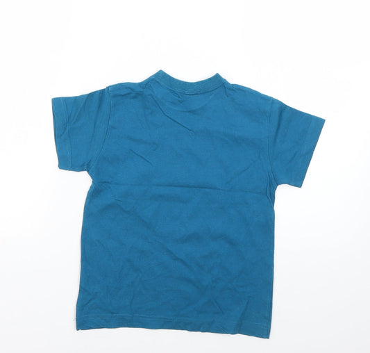 Adams Boys Blue Basic T-Shirt Size 4 Years