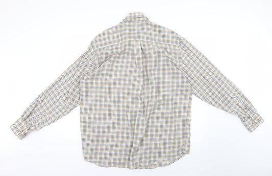Mens UK Size L havers collection Multicoloured Button-Up Long Sleeve Casual Shi