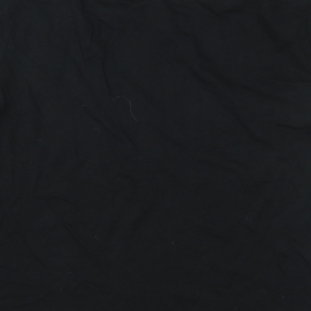 Womens UK Size S H&M Black Basic T-Shirt