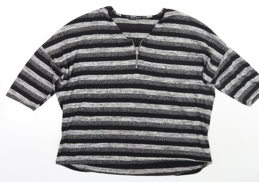 Womens UK Size 18 Select Grey Pullover Jumper