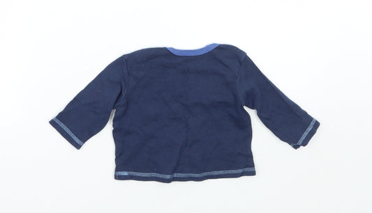George Baby Blue Basic T-Shirt Size 0-3 Months