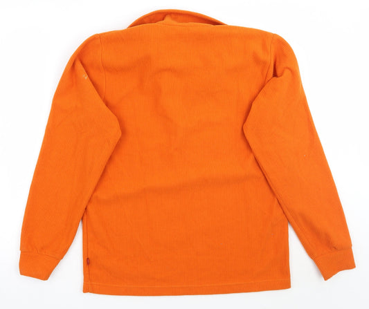 Campagnolo Womens Orange Pullover Jumper Size S