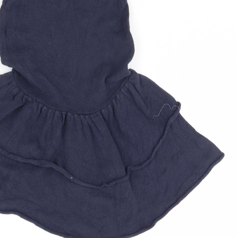 Cotton On Kids Girls Blue Jumper Dress Size 4 Years
